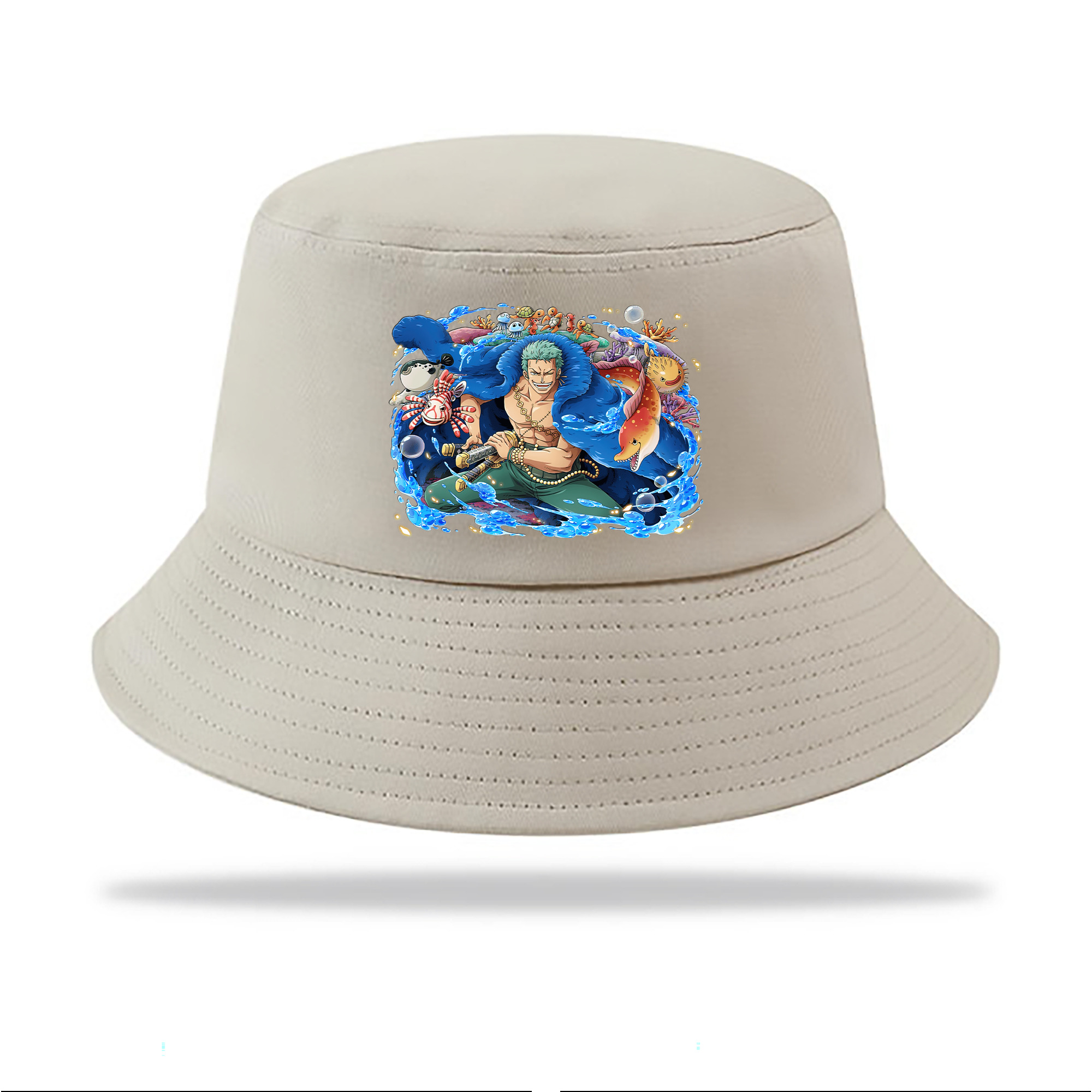 ワンピース ロロノア・ゾロ ONE PIECE Roronoa Zoro アウトドア日除けバケットハット